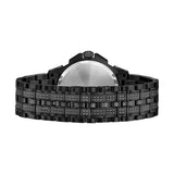 Bulova Octova Chronograph Black Crystal Dial Black Steel Strap Watch for Men - 98C134 Authentic Buy Shop Now