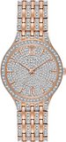 Bulova Crystal Collection Silver Crystals Dial Two Tone Steel Strap Watch for Women - 98L235 Authentic Buy Shop Now