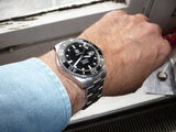 Tag Heuer Aquaracer Automatic Caliber 5 Black Dial Silver Steel Strap Watch for Men - WAN2110.BA0822 Authentic Buy Shop Now