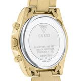 Guess Confetti Chronograph Rainbow Dial Gold Steel Strap Watch For Women - GW0483L4 Authentic Buy Shop Now