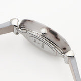 Emporio Armani White Dial Light Blue Leather Strap Watch For Women - AR11002 Authentic Buy Shop Now