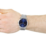Calvin Klein City Blue Dial Silver Steel Strap Watch for Men - K2G2114N Authentic Buy Shop Now