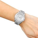 Fossil Riley Multifunction Silver Dial Silver Steel Strap Watch for Women - ES3202 Authentic Buy Shop Now