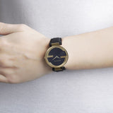 Gucci Interlocking G Grammy Special Edition Black Dial Black Leather Strap Watch for Women - YA133312 Authentic Buy Shop Now
