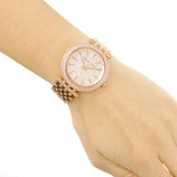 Michael Kors Darci Rose Gold Dial Rose Gold Steel Strap Watch for Women - MK3439 Authentic Buy Shop Now