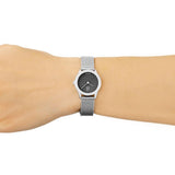 Calvin Klein Minimal Grey Dial Silver Mesh Bracelet Watch for Women - K3M2312X Authentic Buy Shop Now