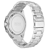 Hugo Boss Intensity Chronograph Black Dial Silver Steel Strap Watch For Men - 1513680 Authentic Buy Shop Now