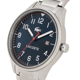 Lacoste Continental Blue Dial Silver Steel Strap Watch for Men - 2011022 Authentic Buy Shop Now