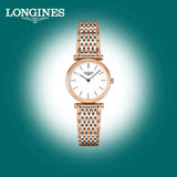 Longines La Grande Classique De Longines White Dial Two Tone Steel Strap Watch for Women - L4.209.1.92.7 Authentic Buy Shop Now