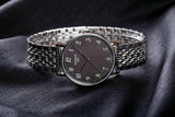 Tissot T Classic Everytime Quartz Black Dial Silver Steel Strap Watch for Men - T109.410.11.072.00 Authentic Buy Shop Now