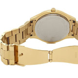 Michael Kors Slim Runway Black Dial Gold Steel Strap Watch for Women - MK3803 Authentic Buy Shop Now