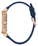 Guess Leo Chronograph Blue Dial Blue Silicone Strap Watch For Men - GW0637G3 Authentic Buy Shop Now