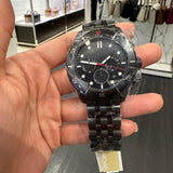 Michael Kors Cunningham Chronograph Black Dial Black Steel Strap Watch For Men - MK8965 Authentic Buy Shop Now