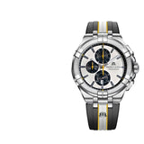 Maurice Lacroix Aikon Chronograph King of the Court Limited Edition Silver Dial Grey Rubber Strap Watch for Men - AI1018-TT030-130-K Authentic Buy Shop Now