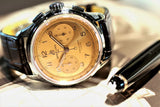 Breitling Premier B09 Chronograph 40 Beige Dial Brown Leather Strap Watch for Men - AB0930F51H1P1 Authentic Buy Shop Now