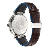 Versace Aion Chronograph White Dial Brown Leather Strap Watch for Men - VBR010017 Authentic Buy Shop Now