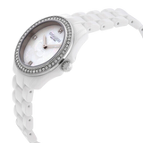 Coach Preston Mother of Pearl White Dial White Steel Strap Watch for Women - 14503662 Authentic Buy Shop Now