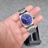 Tissot PRX Blue Dial Silver Steel Strap Watch For Men - T137.210.11.041.00 Authentic Buy Shop Now