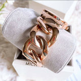 Michael Kors Nini Quartz Crystals Rose Gold Dial Rose Go Watch For Women - MK3236 Authentic Buy Shop Now