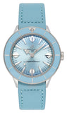 Breitling Superocean Heritage '57 Pastel Paradise Blue Dial Blue Leather Strap Watch for Women - A10340161C1X1 Authentic Buy Shop Now