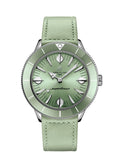 Breitling Superocean Heritage '57 Pastel Paradise Green Dial Green Leather Strap Watch for Women - A10340361L1X1 Authentic Buy Shop Now