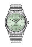 Breitling Chronomat Automatic 36 Diamonds Green Dial Two Tone Steel Strap Watch for Women - A10380591L1A1 Authentic Buy Shop Now