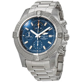 Breitling Avenger Chronograph 45mm Blue Dial Silver Steel Strap Watch for Men - A13317101C1A1 Authentic Buy Shop Now