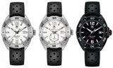 Tag Heuer Formula 1 Quartz White Dial Black Rubber Strap Watch for Men - WAZ2114.FT8023 Authentic Buy Shop Now