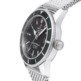 Breitling Superocean Heritage 42mm Chronograph Green Bezel Mens Watch - A1732136 Authentic Buy Shop Now