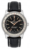 Breitling Navitimer 1 Automatic 41mm Black Dial Black Leather Strap Mens Watch - A17326211B1P1 Authentic Buy Shop Now