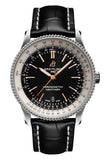 Breitling Navitimer 1 Automatic 41mm Black Dial Black Leather Strap Mens Watch - A17326211B1P2 Authentic Buy Shop Now