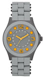 Marc Jacobs Pelly Grey Dial Grey Silicone Strap Watch for Women - MBM2589 Authentic Buy Shop Now