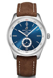Breitling Premier Automatic 40mm Blue Dial Brown Leather Strap Mens Watch - A37340351C1X2 Authentic Buy Shop Now