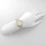 Gucci G Timeless Silver Dial Two Tone Steel Strap Watch For Women - YA126563 Authentic Buy Shop Now