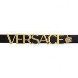 Versace V-Flare Quartz Black Dial Black Leather Strap Watch for Women - VEBN00218 Authentic Buy Shop Now