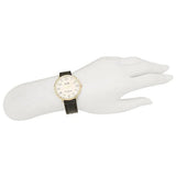 Coach Slim Easton White Dial Black Leather Strap Watch for Women - 14502683 Authentic Buy Shop Now