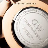 Daniel Wellington Classic Warwick White Dial Two Tone Nylon Strap Watch for Men - DW00100005 Authentic Buy Shop Now