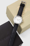 Burberry The City Chronograph White Dial Black Leather Strap Watch for Men - BU9355 Authentic Buy Shop Now