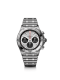 Breitling Chronomat B01 42mm Silver Dial Silver Steel Strap Watch for Men - AB0134101G1A1 Authentic Buy Shop Now