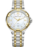 Maurice Lacroix Aikon Diamonds Mother of Pearl Dial Two Tone Steel Strap Watch for Women - A11006-DY503-171-1 Authentic Buy Shop Now