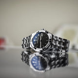 Maurice Lacroix Aikon Venturer Black Dial Silver Steel Strap Watch for Men - AI1008-SS002-331-1 Authentic Buy Shop Now