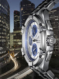 Maurice Lacroix Aikon Chronograph Silver Dial Silver Steel Strap Watch for Men - AI1018-SS002-131-1 Authentic Buy Shop Now