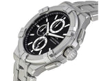 Maurice Lacroix Aikon Chronograph Black Dial Silver Steel Strap Watch for Men - AI1018-SS002-330-1 Authentic Buy Shop Now
