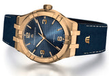 Maurice Lacroix Aikon Date Limited Edition Blue Dial Blue Leather Strap Watch For Men - AI1028-BRZ01-420-1 Authentic Buy Shop Now