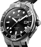 Maurice Lacroix Aikon Venturer Black Dial Black Rubber Strap Watch for Men - AI6058-SS001-330-1 Authentic Buy Shop Now