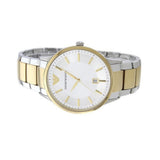 Emporio Armani Renato Silver Dial Two Tone Steel Strap Watch For Men - AR2449 Authentic Buy Shop Now