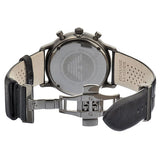 Emporio Armani Classic Grey Dial Grey Leather Strap Watch For Men - AR0388 Authentic Buy Shop Now