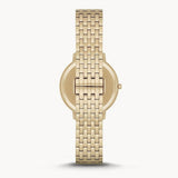 Emporio Armani Dress Analog Mother of Pearl Dial Gold Steel Strap Watch For Women - AR11007 Authentic Buy Shop Now