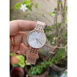 Emporio Armani Dress Quartz Rose Gold Dial Rose Gold Steel Strap Watch For Women - AR11062 Authentic Buy Shop Now