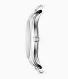 Emporio Armani Valente Quartz Blue Dial Silver Steel Strap Watch For Men - AR11085 Authentic Buy Shop Now